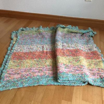 092: An Assortment Of Finished Afghans 