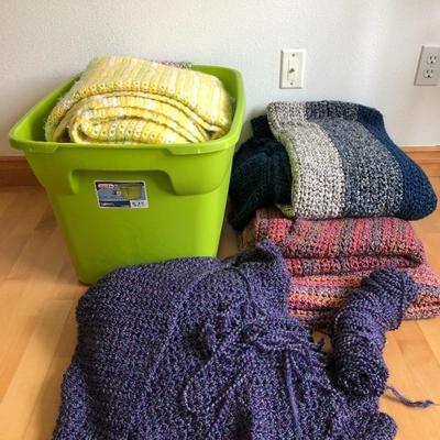 094:  More Finished Crocheted Blankets 