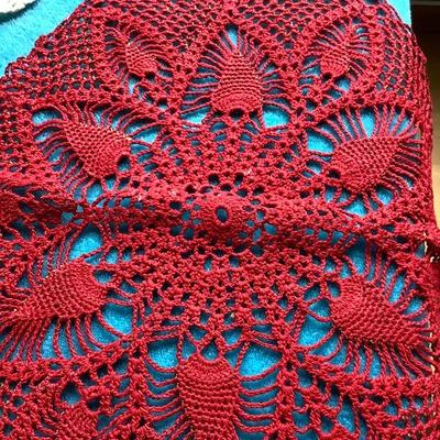 109: Vintage and New Crochet and Embroidered 