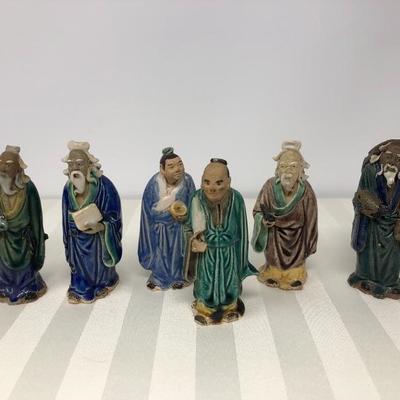 137: Mudmen Assortment Ceramic Figurines *Vintage*