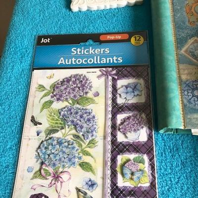 121:  Paris Stepping Stool, Leather Storage Drawers, Decor Boxes and Stationary