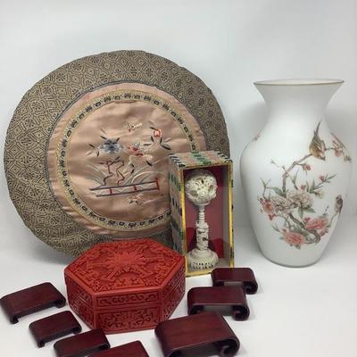 018:  An Assortment of Oriental Items