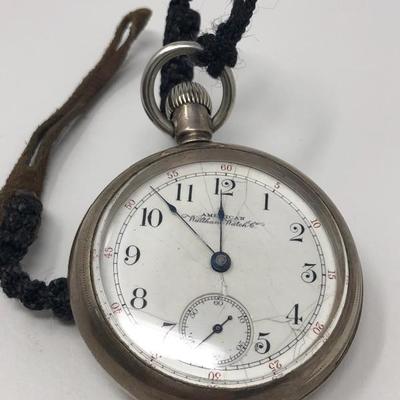 085:  American Waltham and Ingersoll Stop Watch