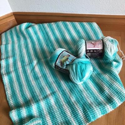 090:  Unfinished Knitting Projects With Yarn 