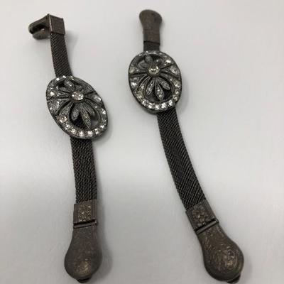 135:  Vintage Art Deco Shoe Clips and Other Vintage Pieces