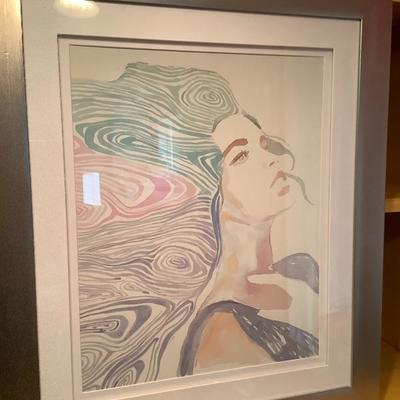 212: Framed Watercolor Prints