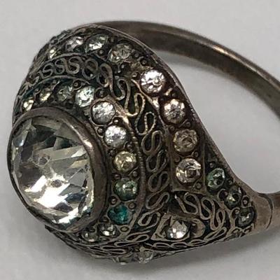 135:  Vintage Art Deco Shoe Clips and Other Vintage Pieces
