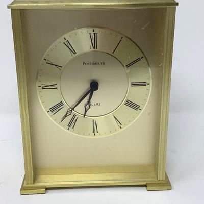 027:  Port Smith Quartz Clock, Seiko Clock and Etchings
