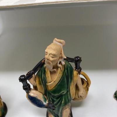 136:  Mudmen Assorted Ceramic Figurines  *Vintage*  