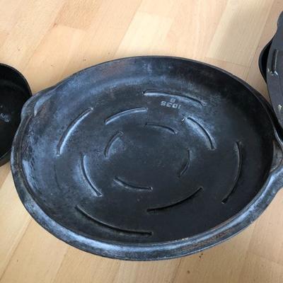 116:  Griswold Cast Iron Skillet and Others