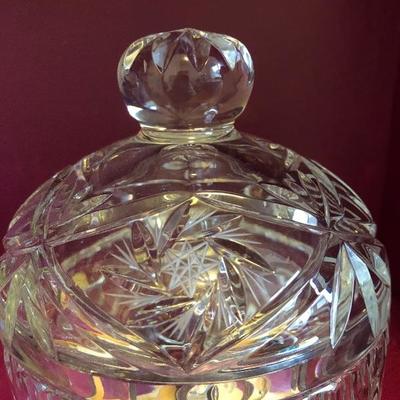 126:   Vintage Lit Crystal and Glass Collectibles 