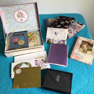 121:  Paris Stepping Stool, Leather Storage Drawers, Decor Boxes and Stationary