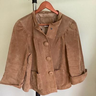 114: Womans Leather Coats and Long Vest