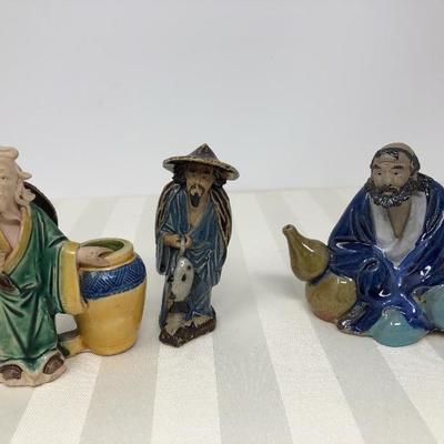 137: Mudmen Assortment Ceramic Figurines *Vintage*