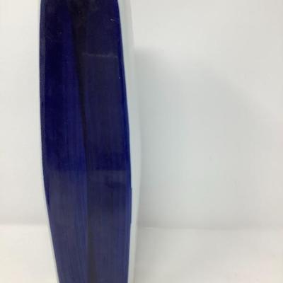 030:  Blue  CloisonnÃ© Spoon Set, Decorative Butterffly Clips and Vase