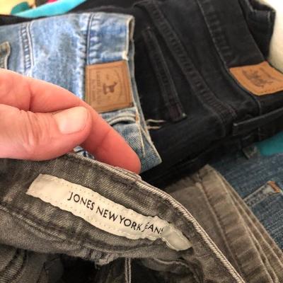 201:  Several Jeans and Dress Pants 