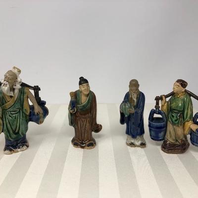 137: Mudmen Assortment Ceramic Figurines *Vintage*