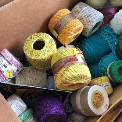 088:  Several Brands of Yarn