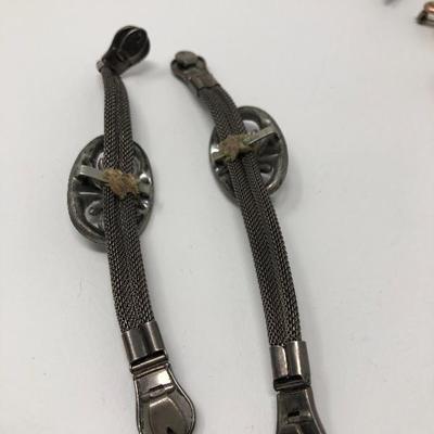 135:  Vintage Art Deco Shoe Clips and Other Vintage Pieces
