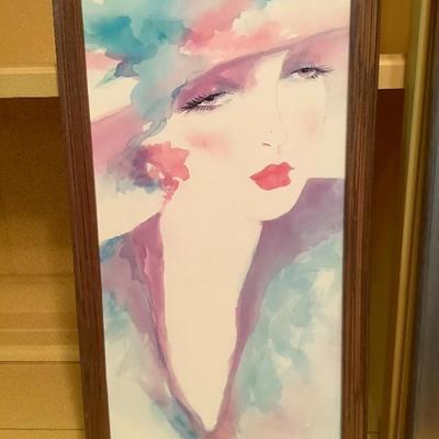 212: Framed Watercolor Prints