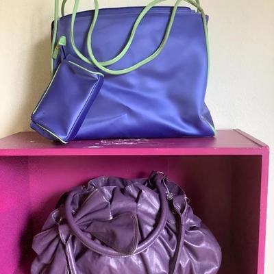 107: .Large Purses and Scarves