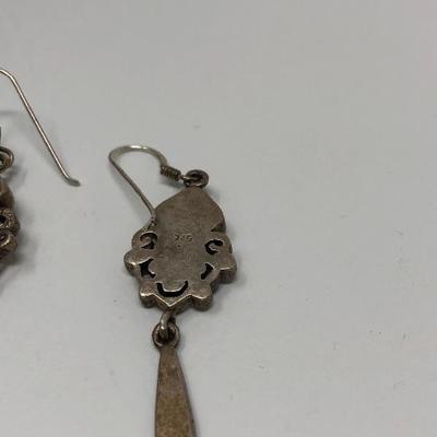 064:  Two Vintage Sterling Necklaces and Other Unique Vintage Pieces