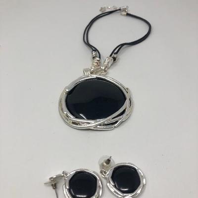 084:  Sterling and Silver Toned Necklaces, Earrings and Rings