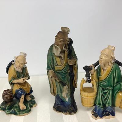 136:  Mudmen Assorted Ceramic Figurines  *Vintage*  