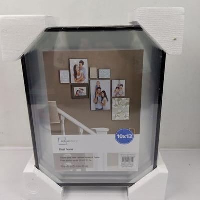 Mainstays 10 x 13 Float Frames Pack of 6 - New