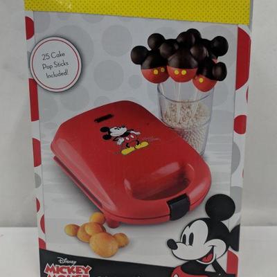 Disney Mickey Mouse Cake Pop Maker - New