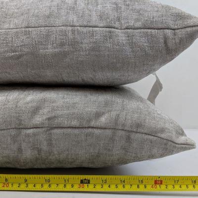 Two Pack Mabel Grey Pillow - New