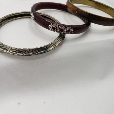 3 Bangle bracelets