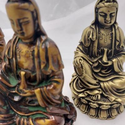 Set of 3 statues