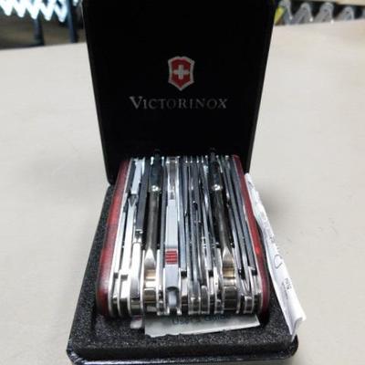 Swiss Army Victorinox Swiss Champ XAVT Multi-Tool Knife Ruby Finish