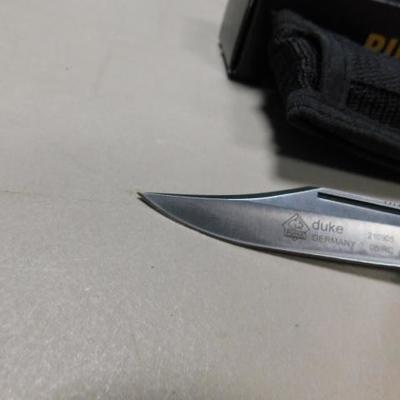 Puma Duke Folding Lock Blade Knife 210905 with Stag Handle Germany