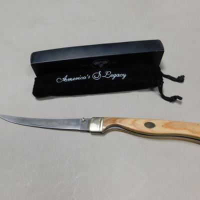America's Legacy Single Lock Blade Filet Knife 13