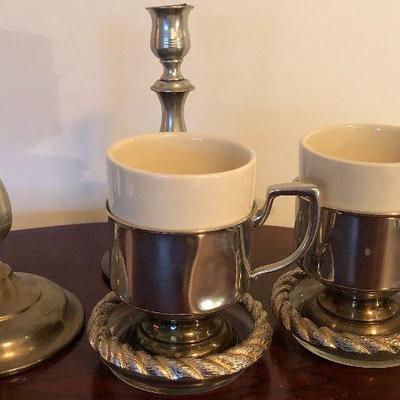 #12 Candle Sticks, Cups and Coasters Kirk Stieff
