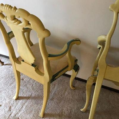 Italian Renaissance Style Arm Chairs