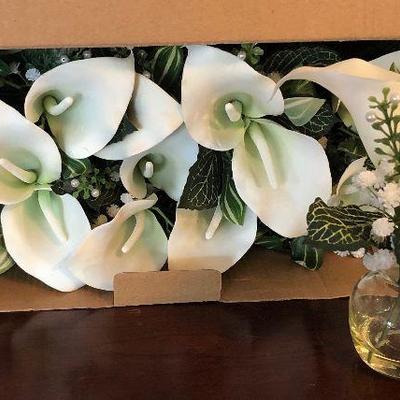 Lot #62 (10)  Wedding Centerpieces - lily?