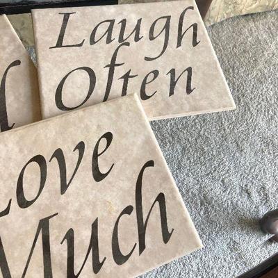 Live love laugh Signs Lot 46 