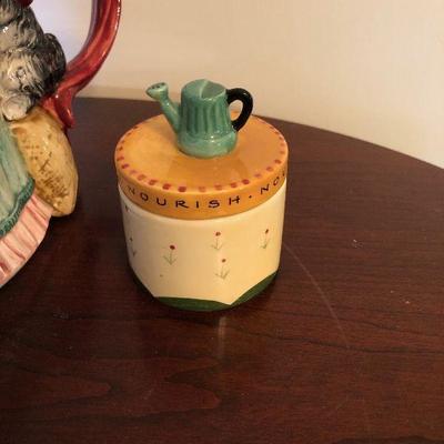#38 Figural Tea Pot and Sugar Bowl
