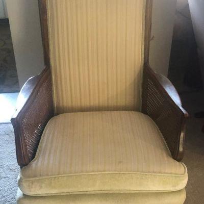 Lot #172 Upholstered arm chair 
