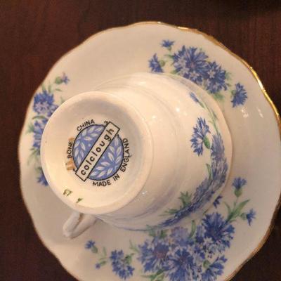 #9 Five Bone China Porcelain Tea Cups 