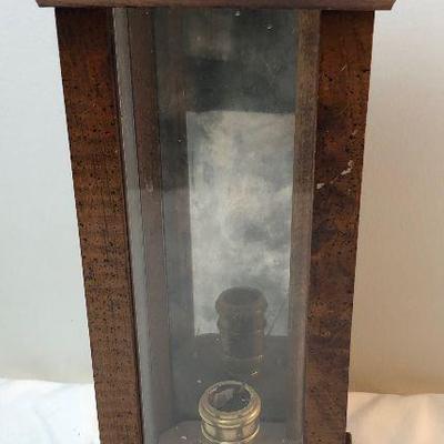 Lot #135 Antique Reproduction candle lantern 