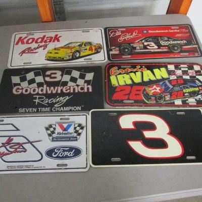 Variety Of License Plates - Racing Items
