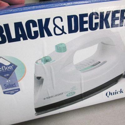 Black & Decker Iron and Salter Scale