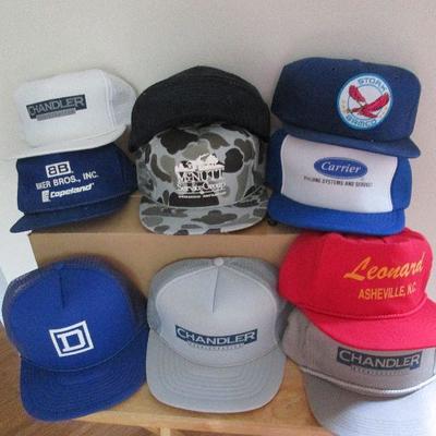 Variety Of Advertising Hats -  Carrier