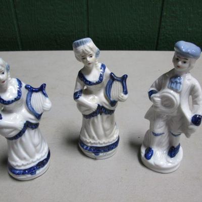 3 Porcelain Figures