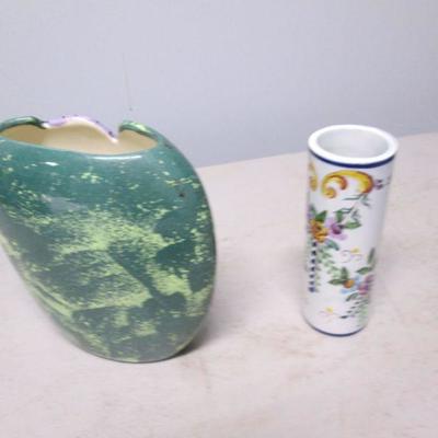 Ceramic Tree Of Life Vase & Porcelain Vase - Portugal