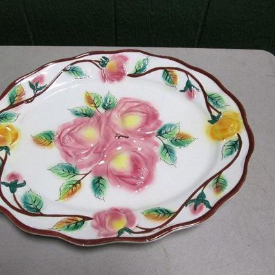 Made in Italy Rose Platter